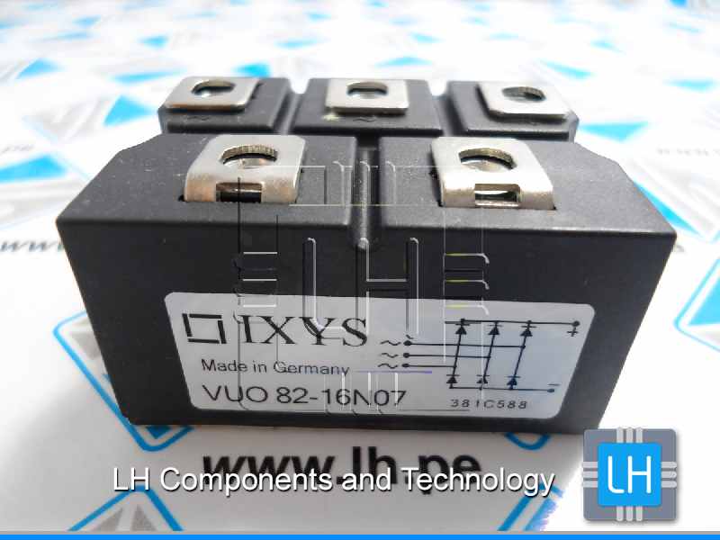 VUO82-16NO7    Diode Rectificadores en puente 3PHS RECT BRIDGE 1600V