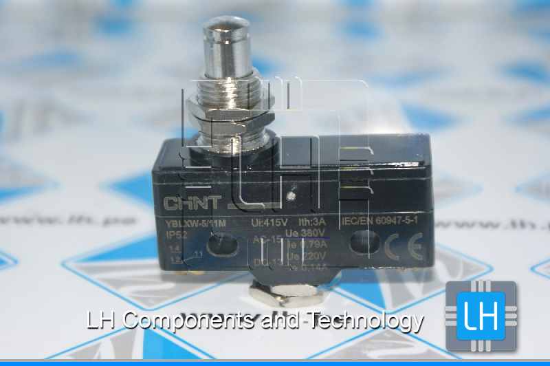 YBLXW-5/11M=Z-15GQ-B      MICRO SWITCH, PLUNGER, SPDT, 15A, 250V