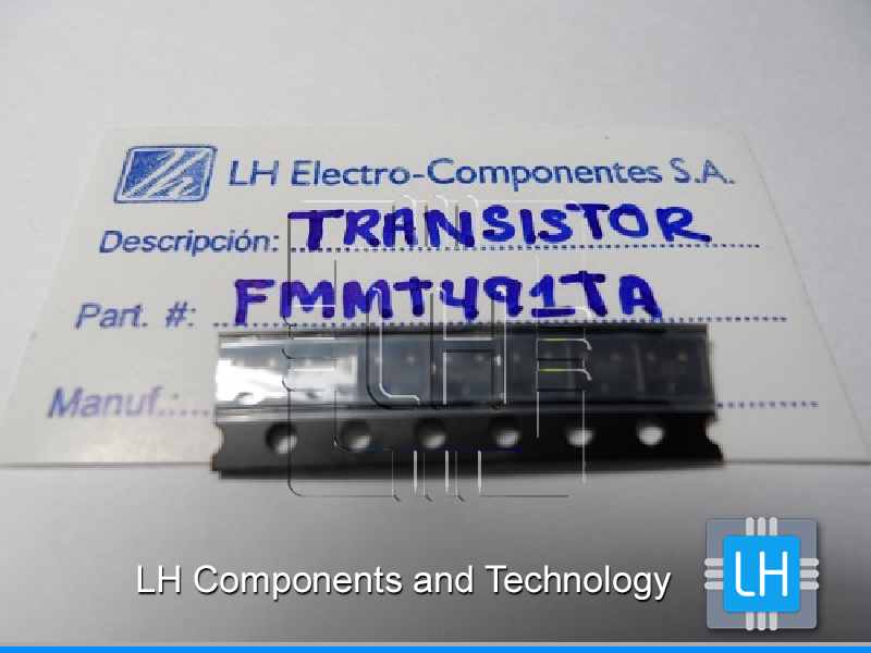 FMMT491TA  Diodes Incorporated Transistors Bipolar - BJT NPN Med