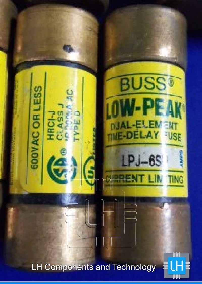 LPJ-6SP      FUSE 6A, 600VAC, TIME DELAY, CLASS J