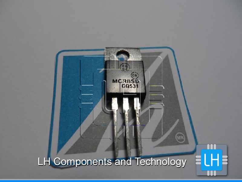 MCR8SD   THYRISTOR SCR 8A 400V TO-220 ON Semiconductor