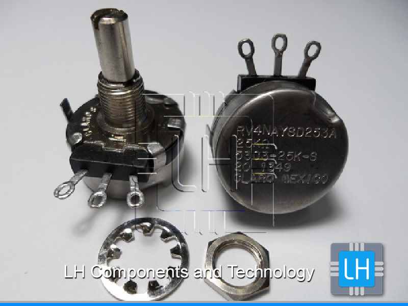 RV4NAYSD154A KU1541S28      POTENTIOMETER 150K OHMS