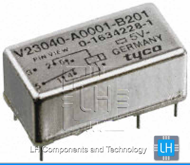 V23040A0001B201 Rele Mini DIL Sealed Relay, non latching 5V